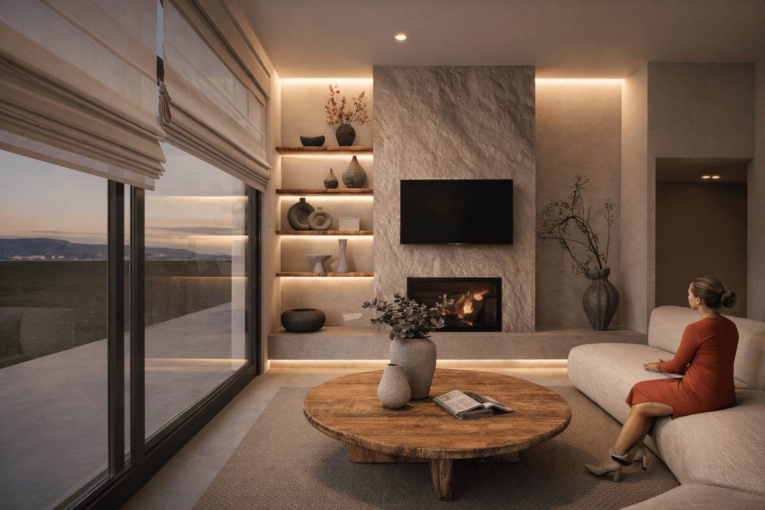 Punctum Interiors — suite render